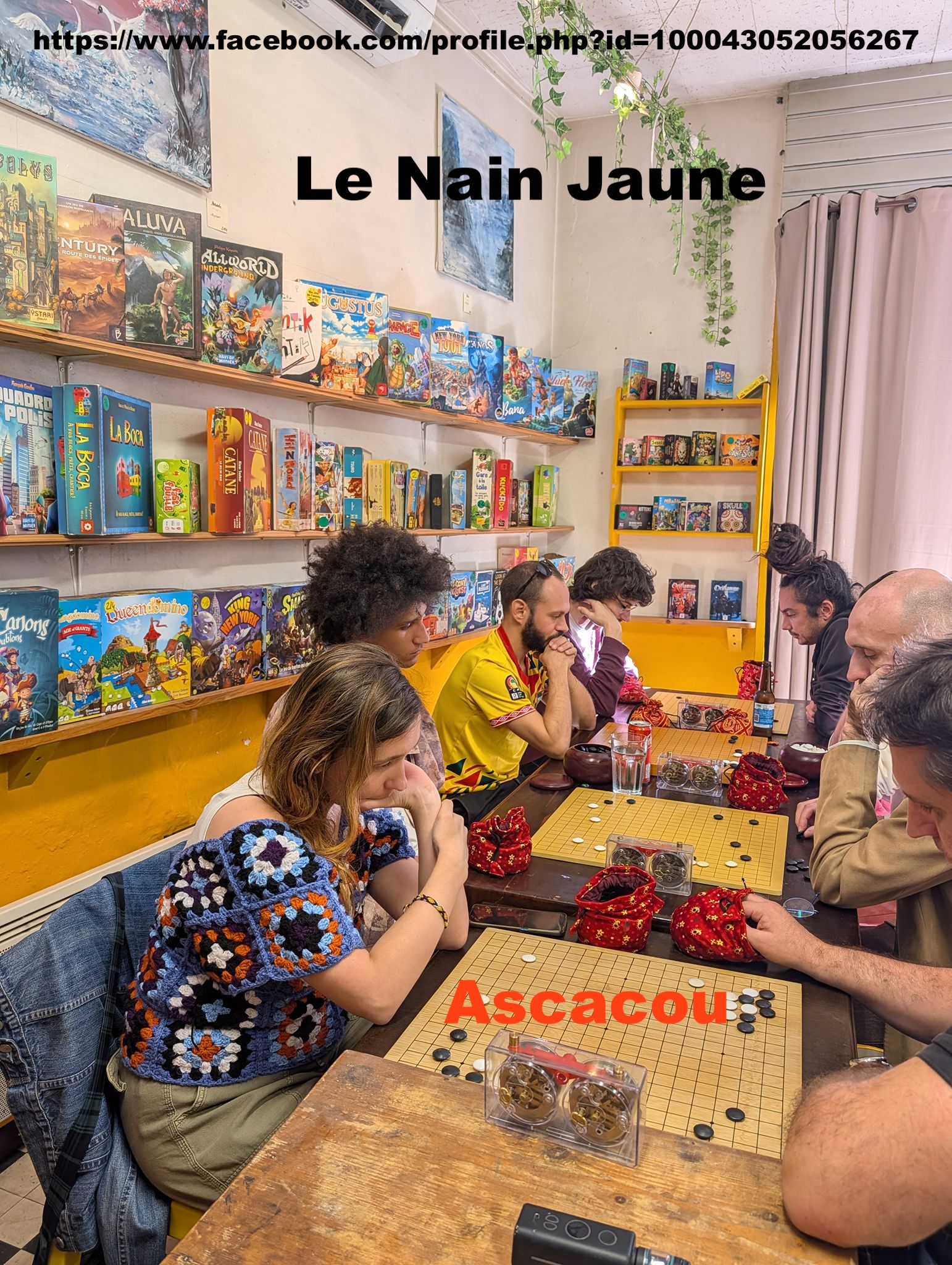 Soirée ASCACOU au Nain Jaune, Marseille 6ème